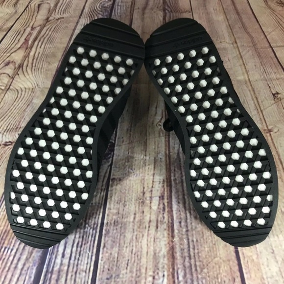 NEW Men’s Adidas I-5923 Boost Triple Black Shoes - Picture 3 of 8